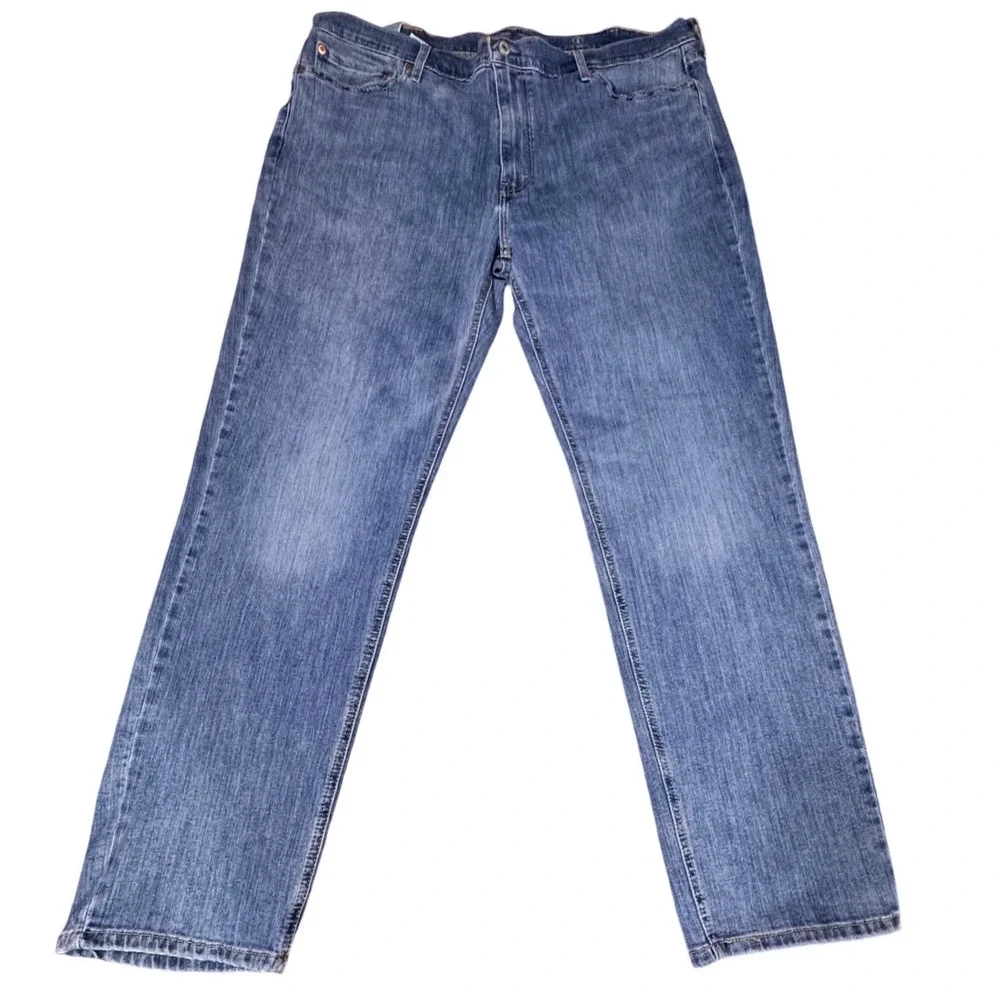 Levi's 541 Athletic Taper Jeans Mens 42x32 All Seasons Tech Blue Medium Wash
